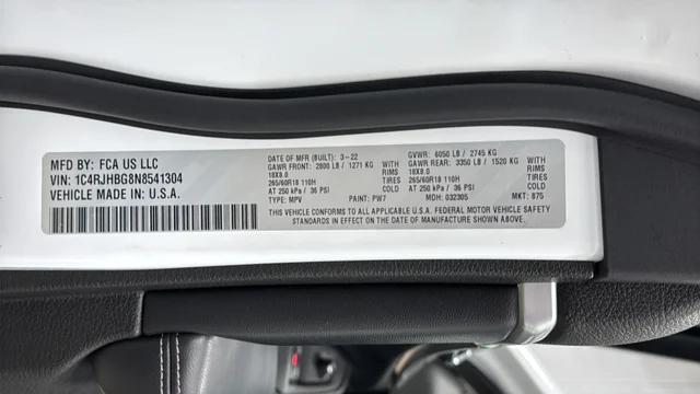 Used 2022 Bright White Clearcoat Jeep Limited image 28