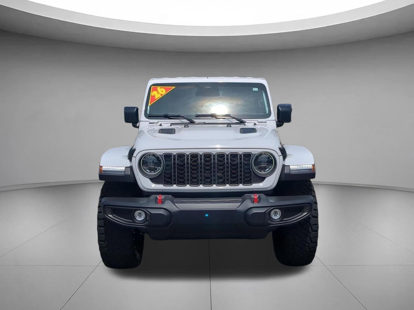 Used 2026 Bright White Clearcoat Jeep Rubicon image 8
