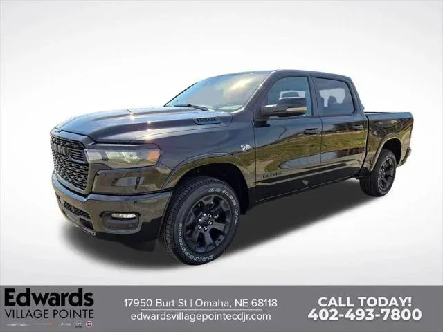 New 2026 Diamond Black Crystal Pearlcoat RAM BIG HORN image 7