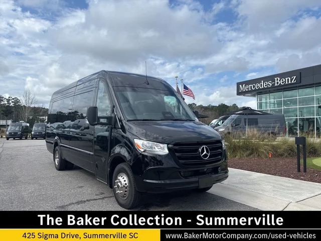 2025 Mercedes-Benz Luxury Sprinter LA West 15 Passenger Portal Door