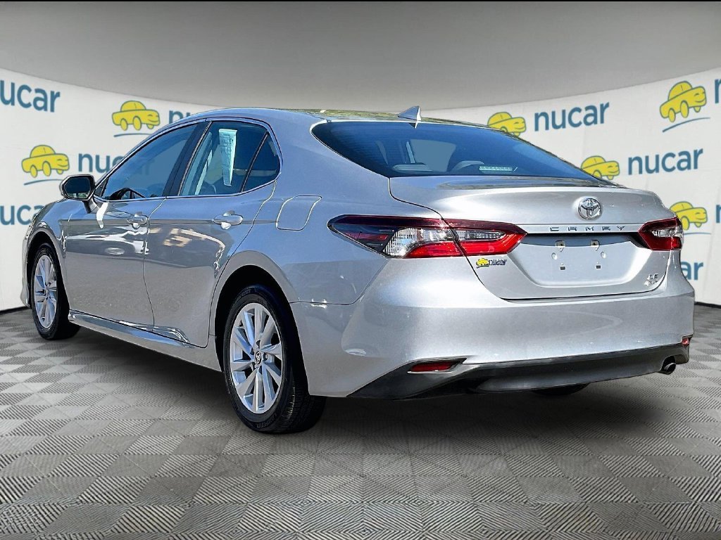 Used 2021 Silver Toyota LE image 4