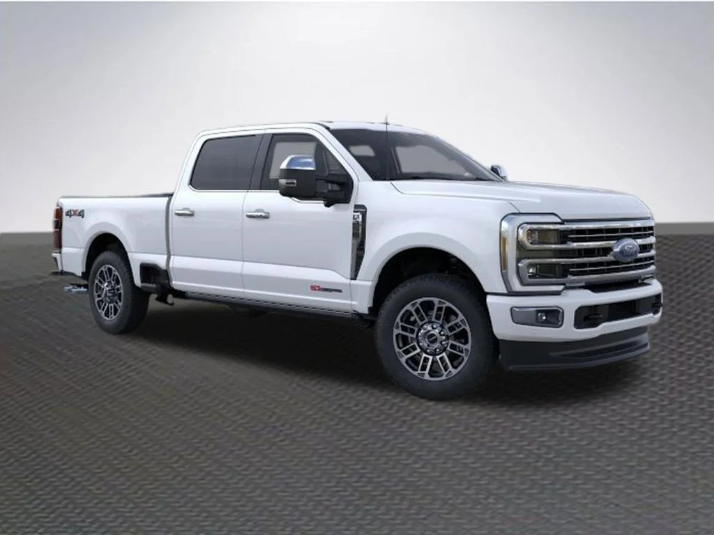 New 2026 Star White Metallic Tri-Coat Ford F-250® Platinum® image 7