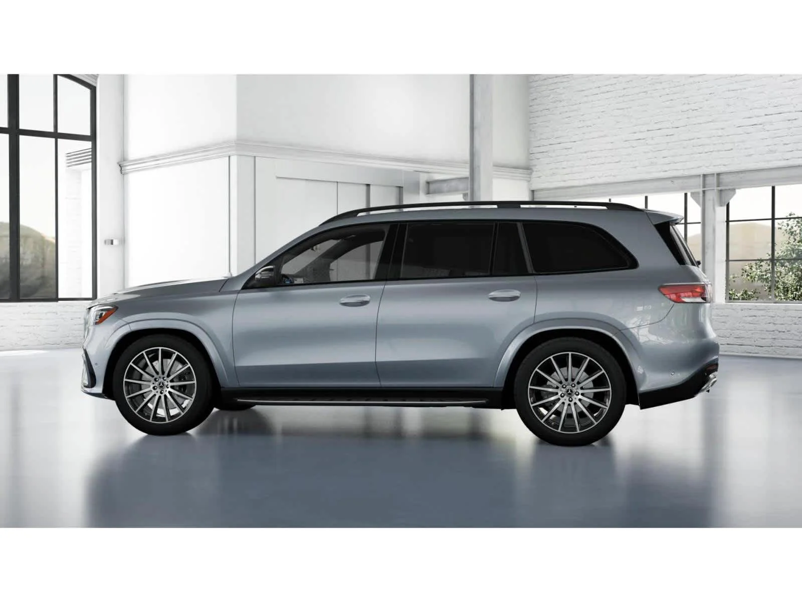 Used 2025 Cirrus Silver Metallic Mercedes-Benz GLS 580 image 32