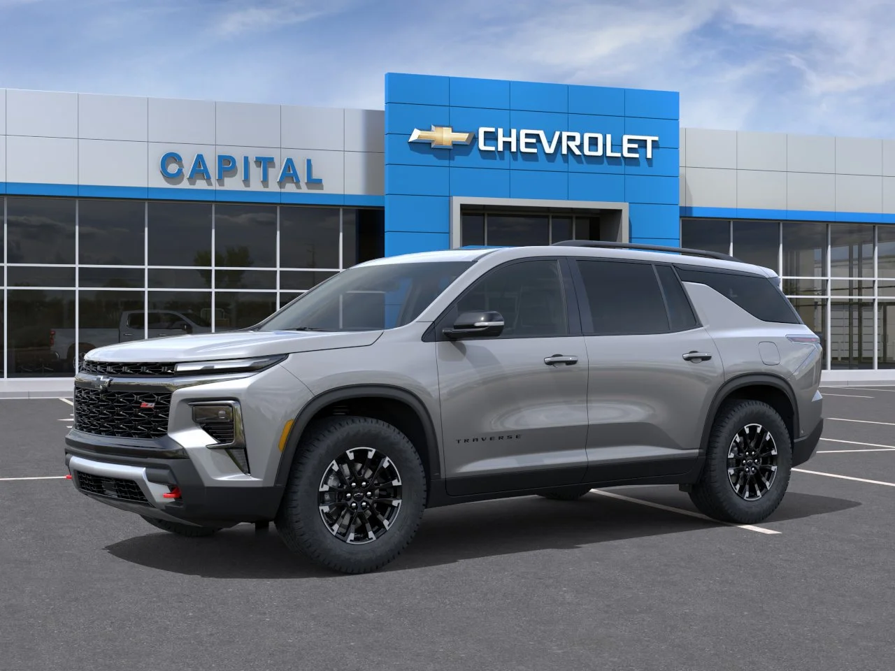 New 2026 Sterling Grey Metallic Chevrolet Z71 image 3