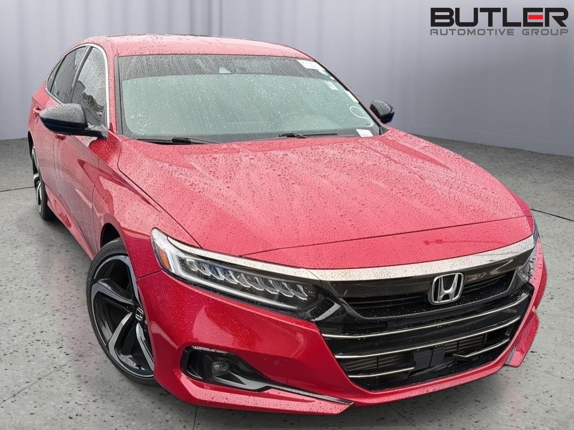 Used 2021 San Marino Red Honda Sport image 5