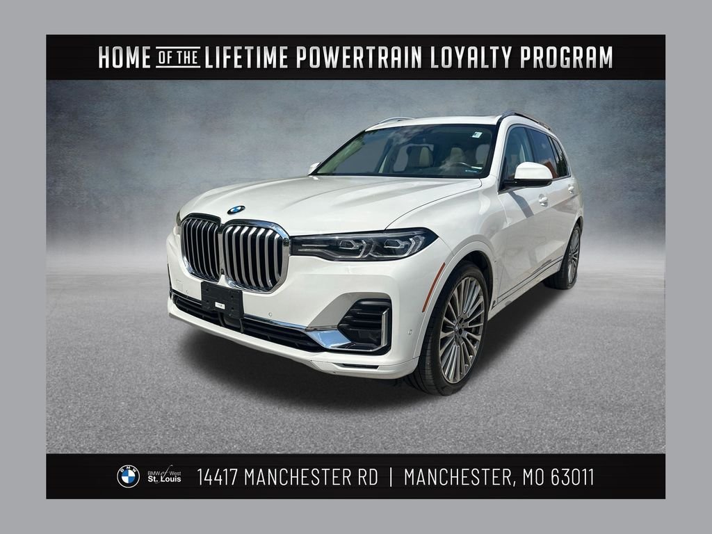 Used 2021 White BMW xDrive40i image 1