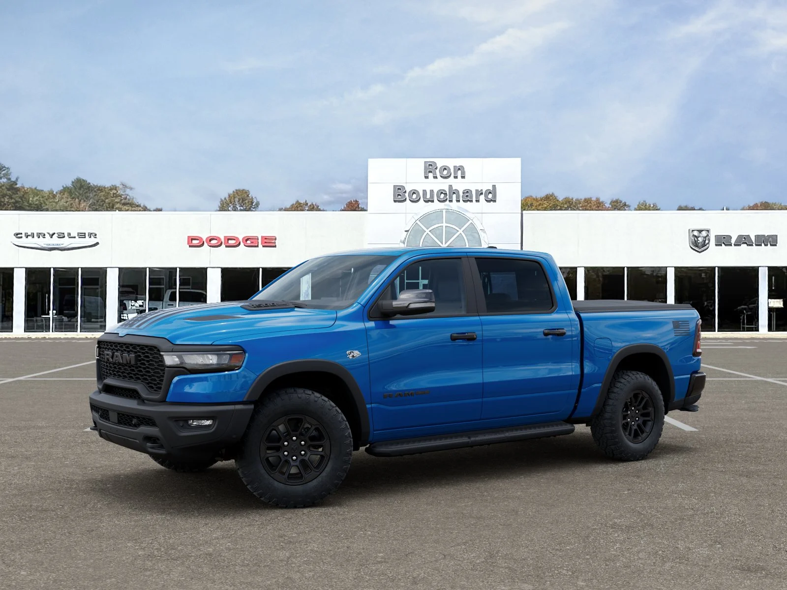 New 2026 Hydro Blue Pearl-Coat Exterior Paint RAM Rebel image 28