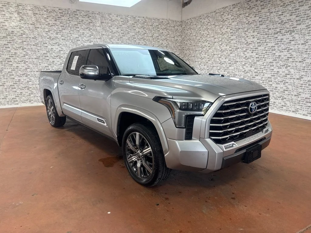 Used 2022 Celestial Silver Metallic Toyota Capstone image 1