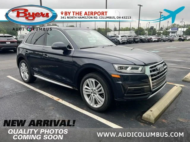 Used 2018 Moonlight Blue Audi Premium Plus image 1