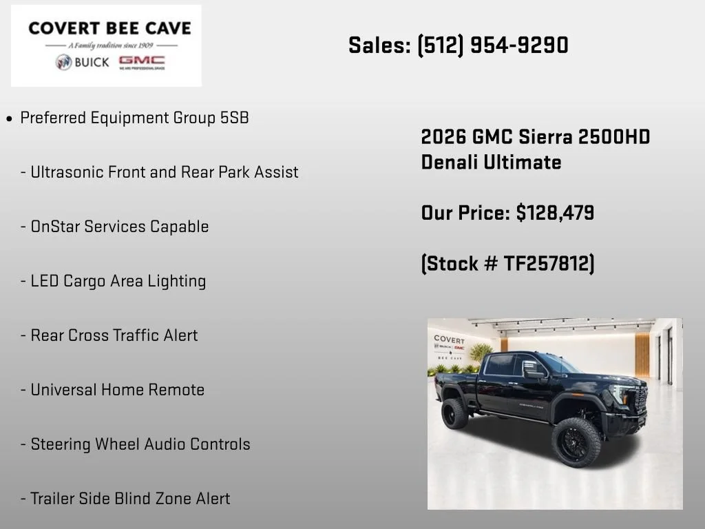 New 2026 Onyx Black GMC Denali Ultimate image 31
