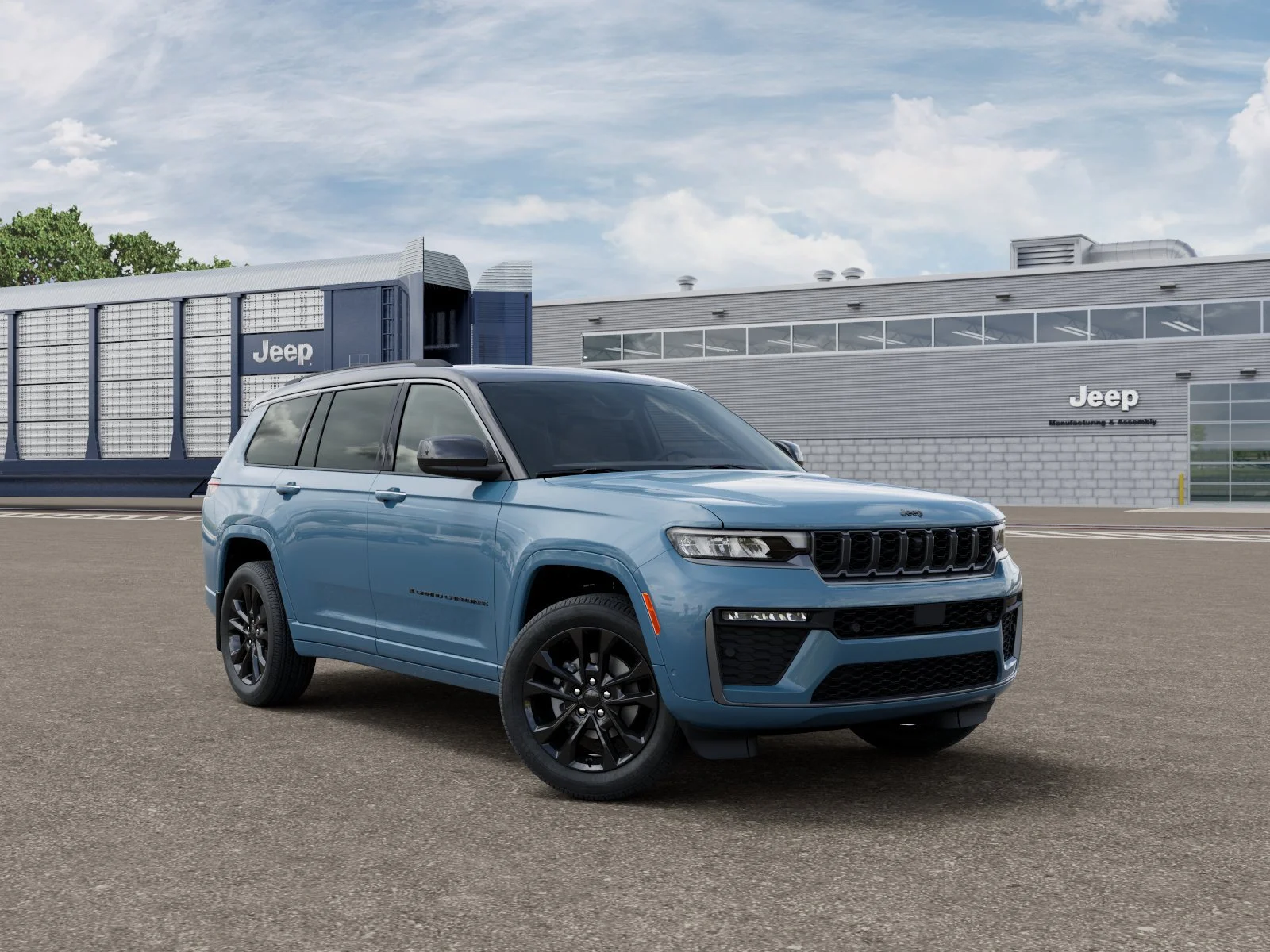New 2026 Steel Blue Jeep Limited Reserve image 6