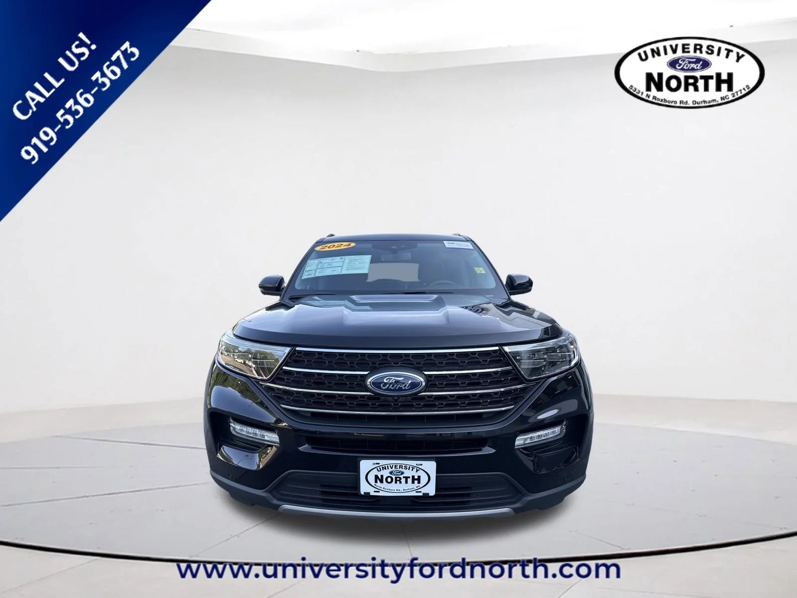 Used 2024 Agate Black Metallic Ford XLT image 2