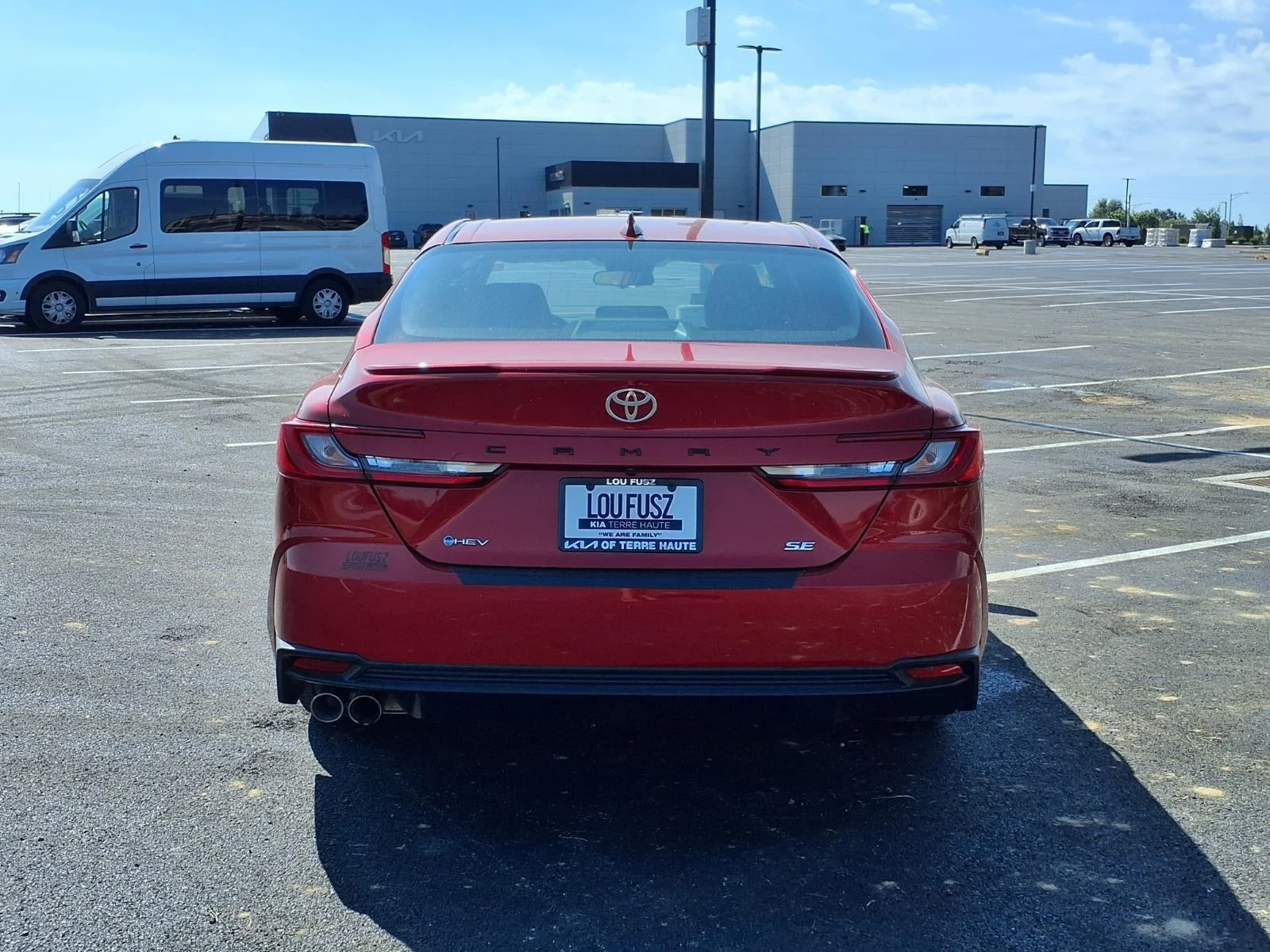 Used 2025 Supersonic Red Toyota SE image 26