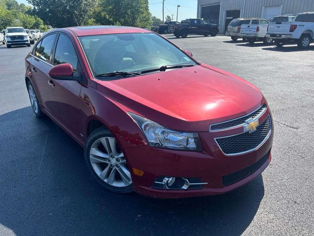 Used 2014 Crystal Red Tintcoat Chevrolet LTZ image 1