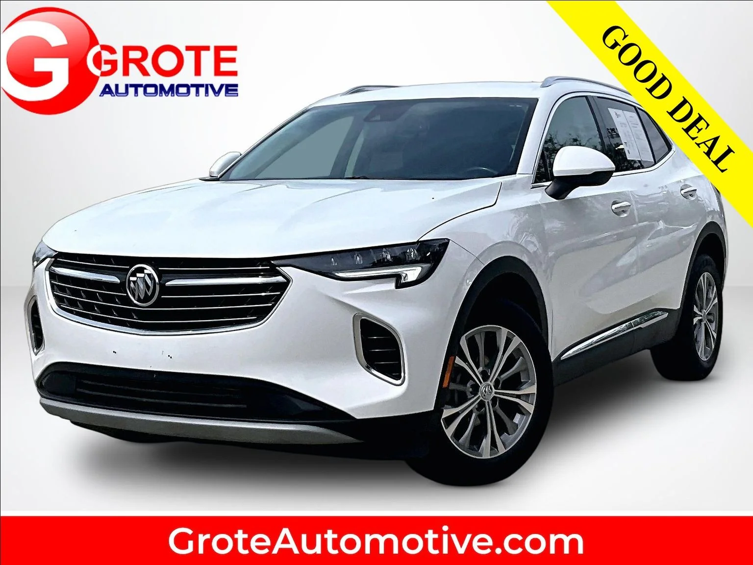 Used 2023 White Buick Preferred image 1