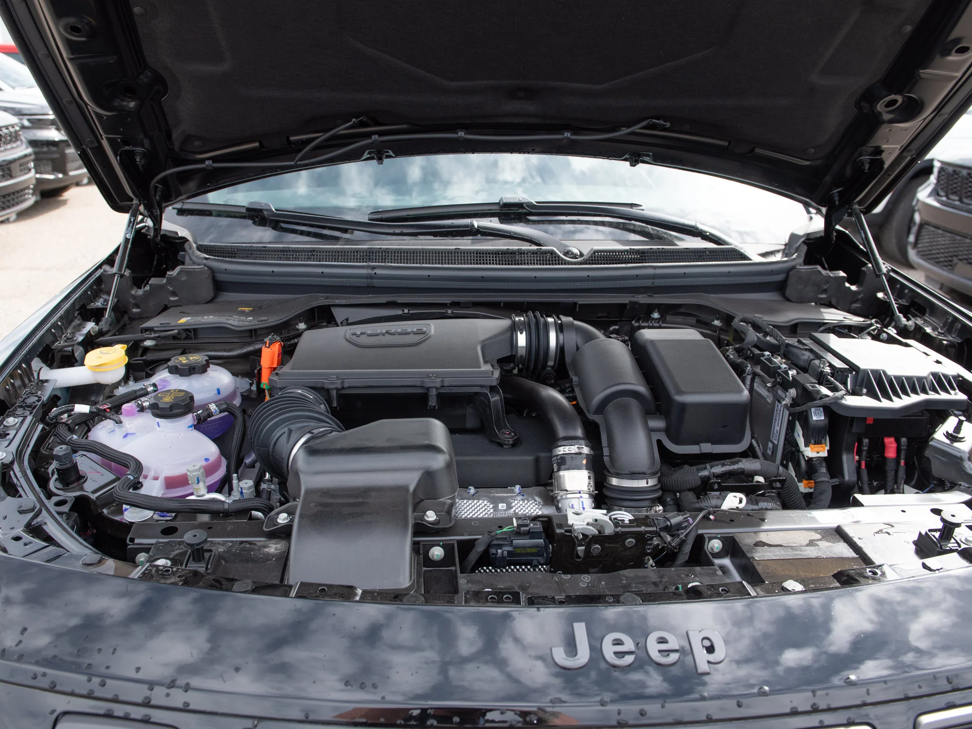 New 2026 Black Jeep Laredo * Hybrid image 8
