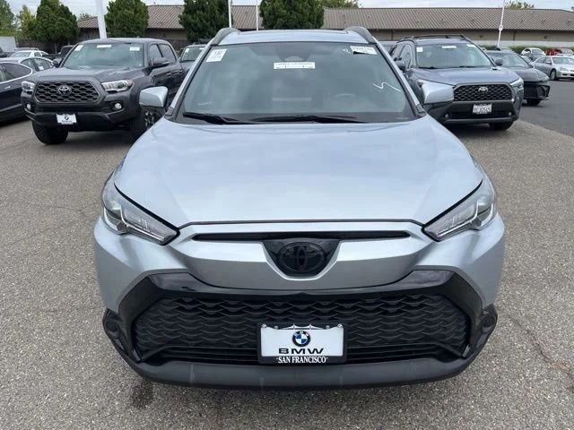 Used 2024 Silver Toyota Hybrid SE image 2