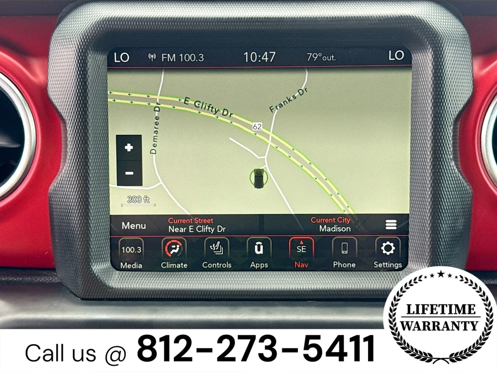 Used 2022 Blue Jeep Unlimited Rubicon image 13