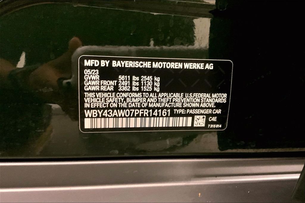 Certified Used 2023 Green Metallic BMW eDrive35 image 30
