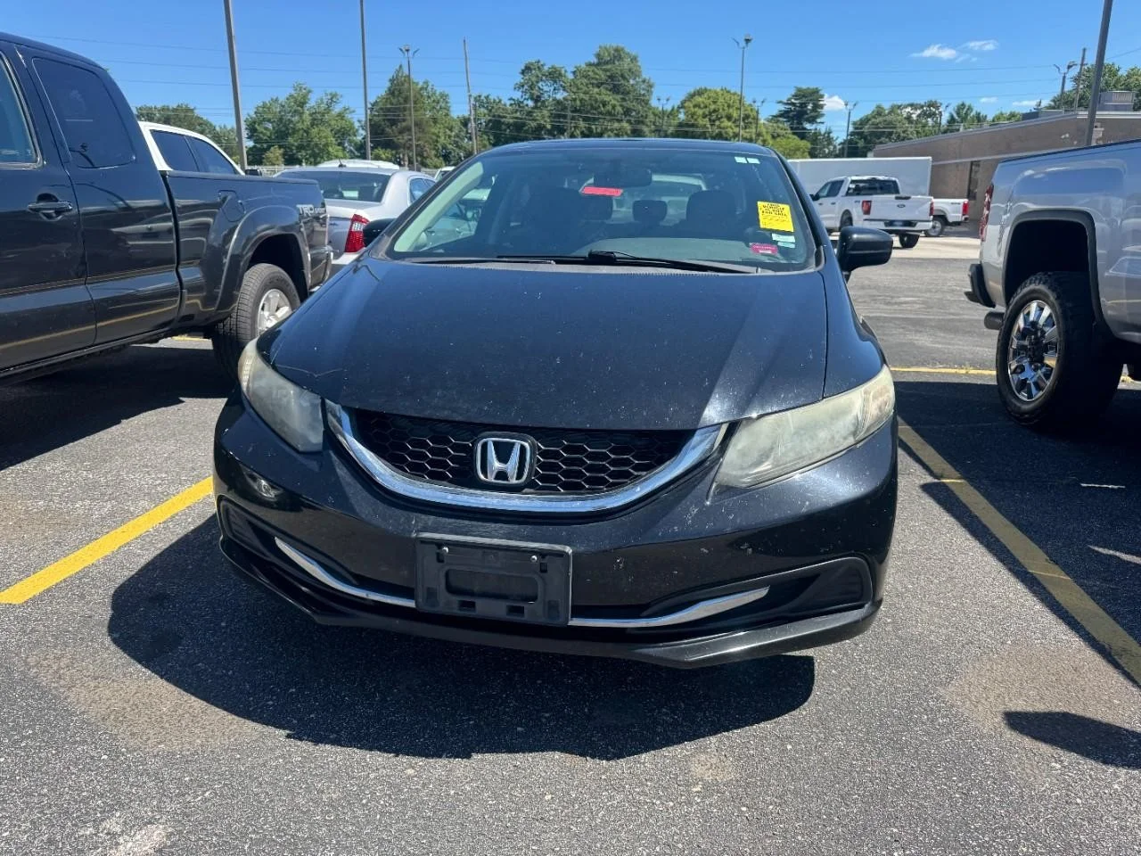 Used 2015 Crystal Black Pearl Honda 4dr CVT EX image 4
