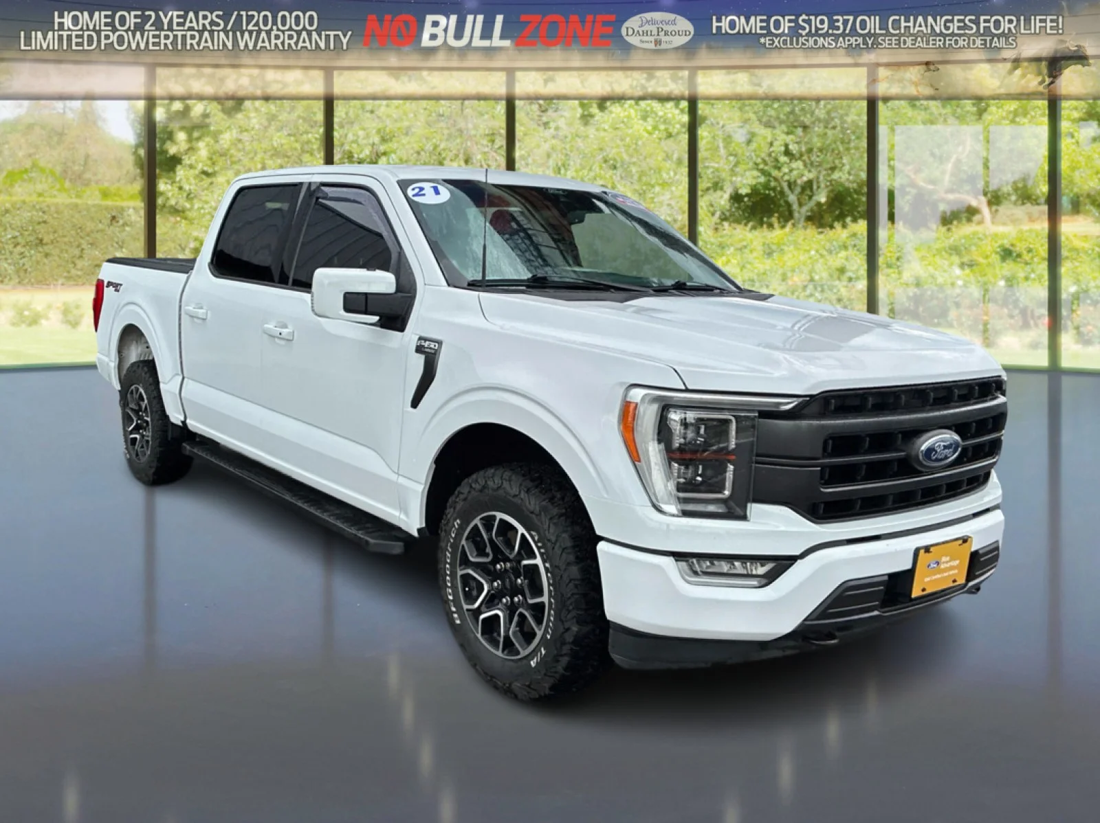 Used 2021 White Ford LARIAT image 7