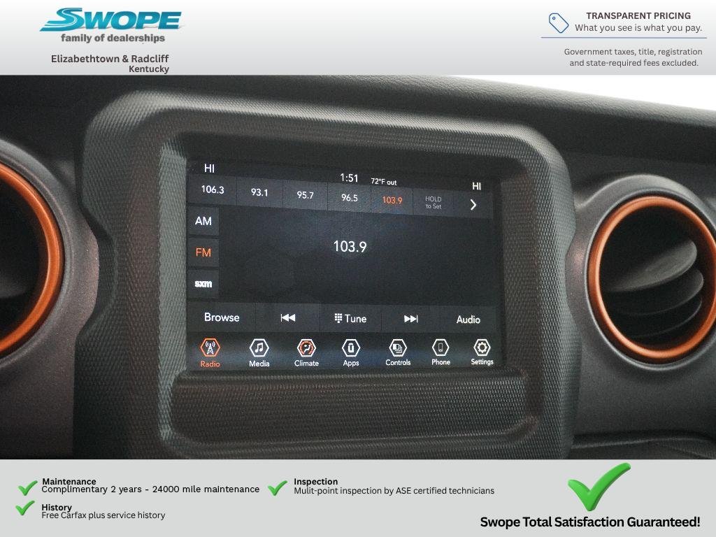 Used 2021 Bright White Clearcoat Jeep Mojave image 21