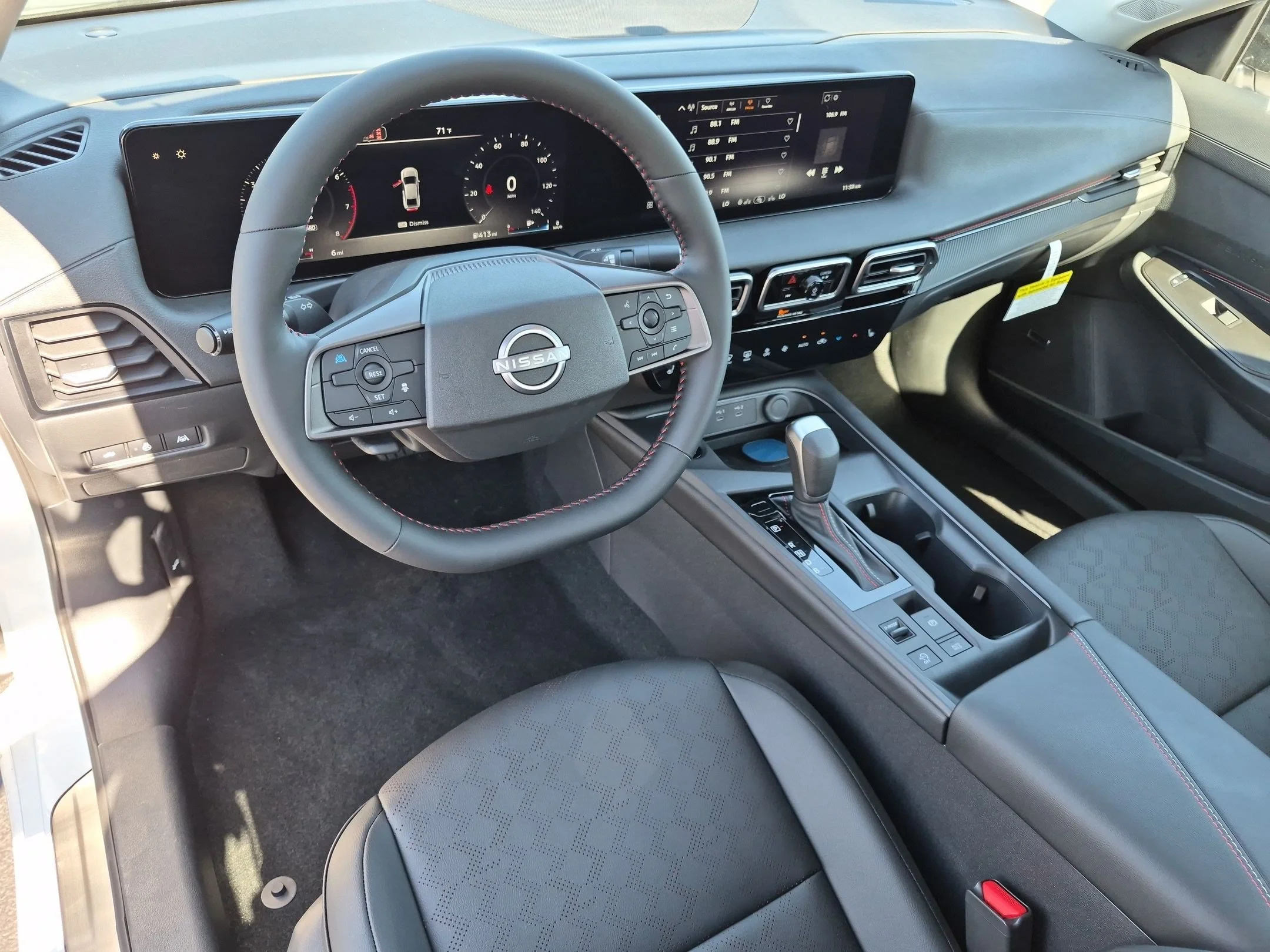 New 2027 Aspen White TriCoat / Super Black Two-tone Nissan SR Midnight Edition image 11