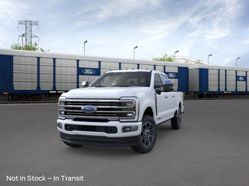 New 2026 Star White Metallic Tri-Coat Ford F-350® Platinum® image 2