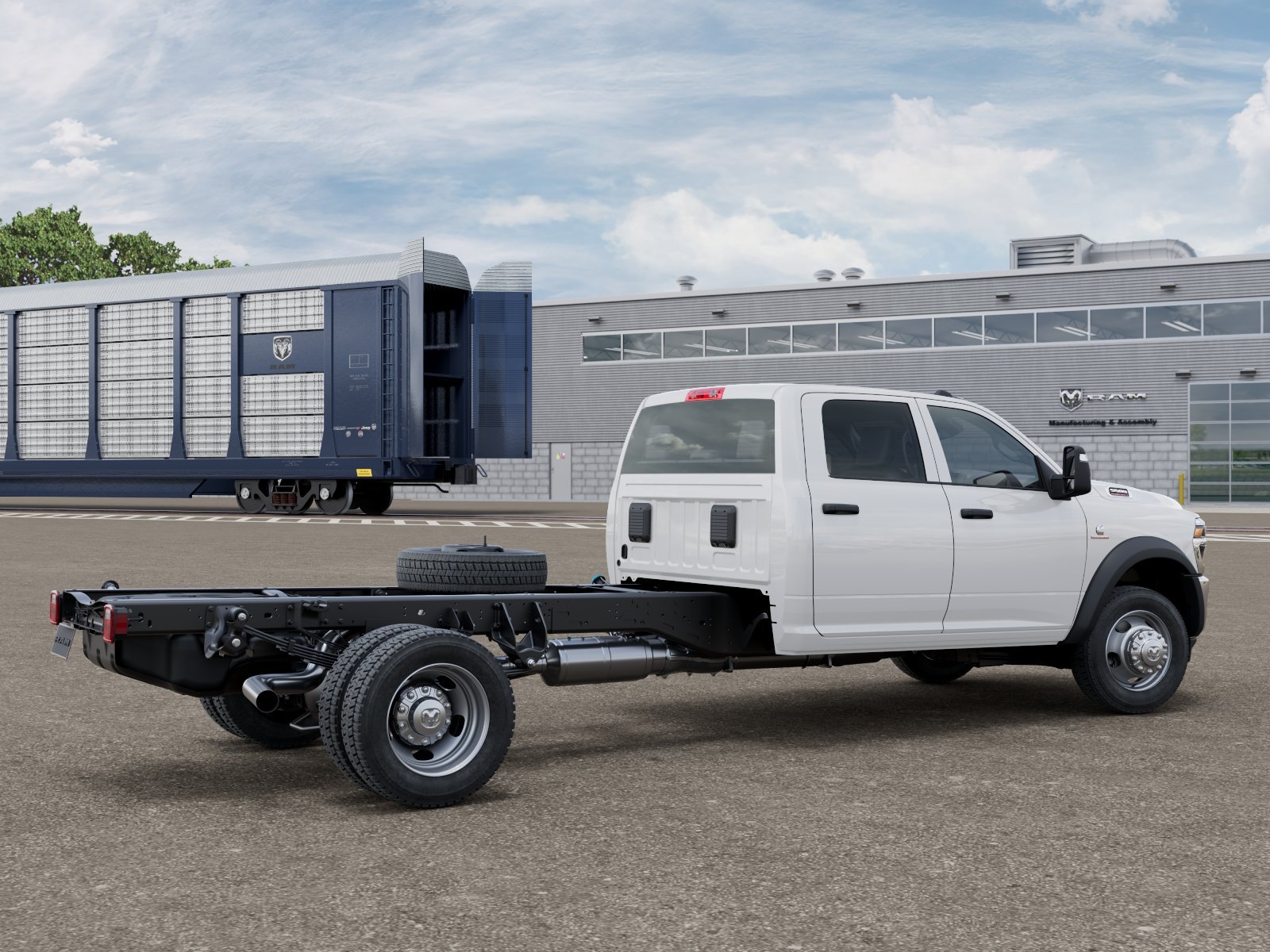 New 2027 Bright White Clear-Coat Paint RAM Tradesman image 3