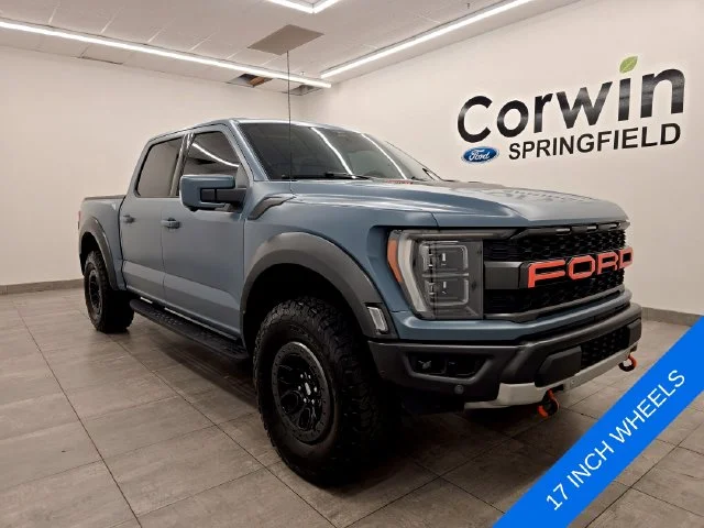 Certified Used 2023 Azure Gray Metallic Ford Raptor image 9
