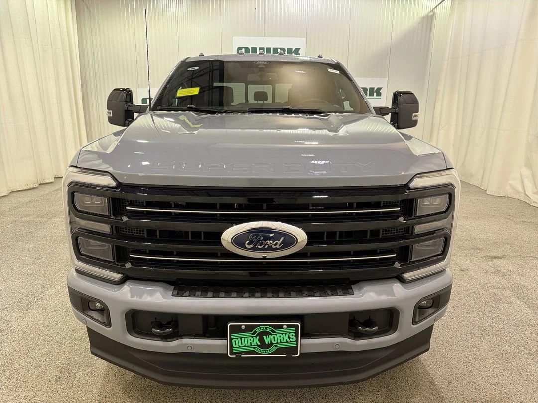 New 2026 Glacier Gray Metallic Tri-Coat Ford F-250® Platinum® image 2