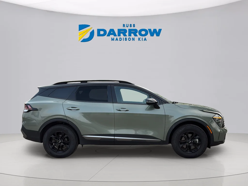 Used 2024 Jungle Green/Ebony Black Roof Kia X-Pro Prestige image 6