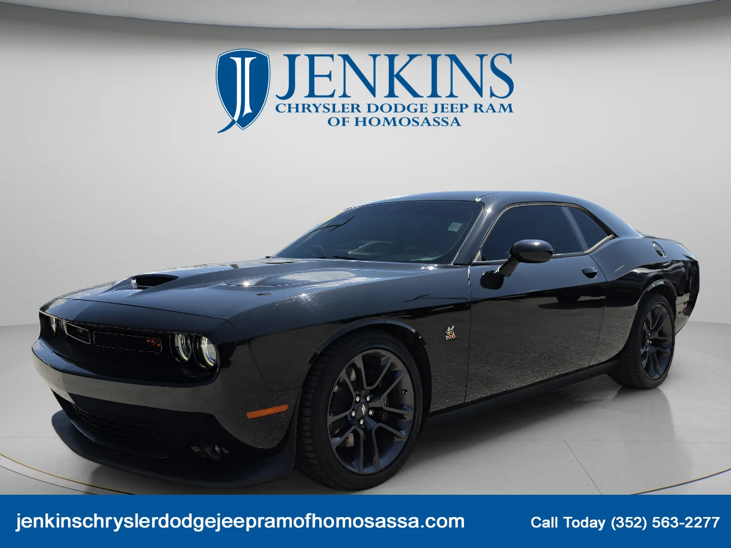 Used 2021 Pitch Black Clearcoat Dodge R/T Scat Pack image 9