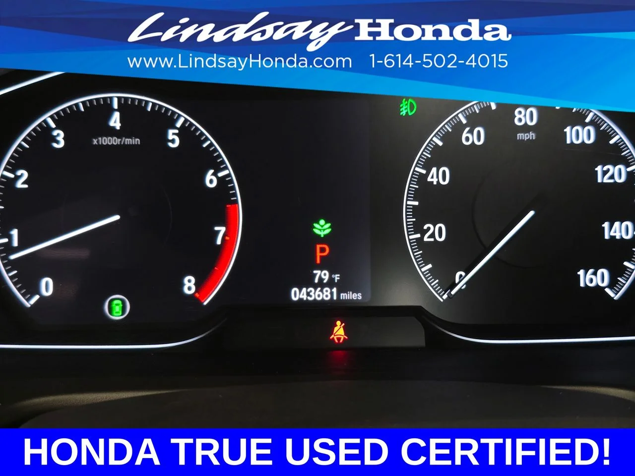 Certified Used 2019 Champagne Frost Pearl Honda EX image 14