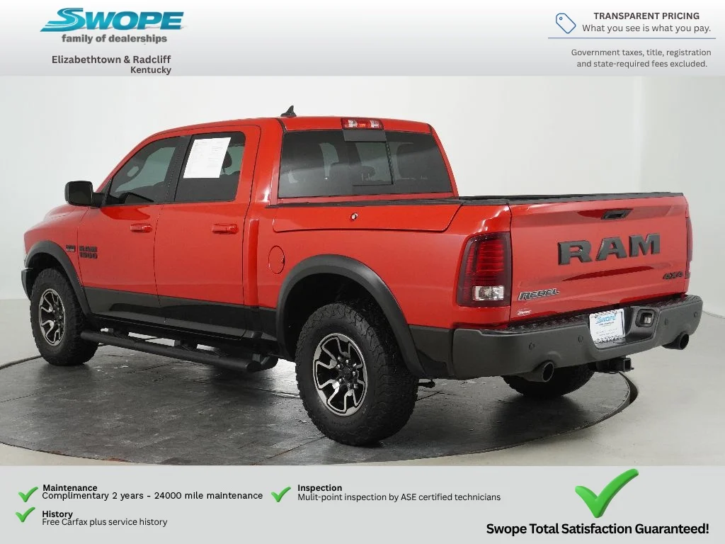 Used 2017 Red Ram Rebel image 5