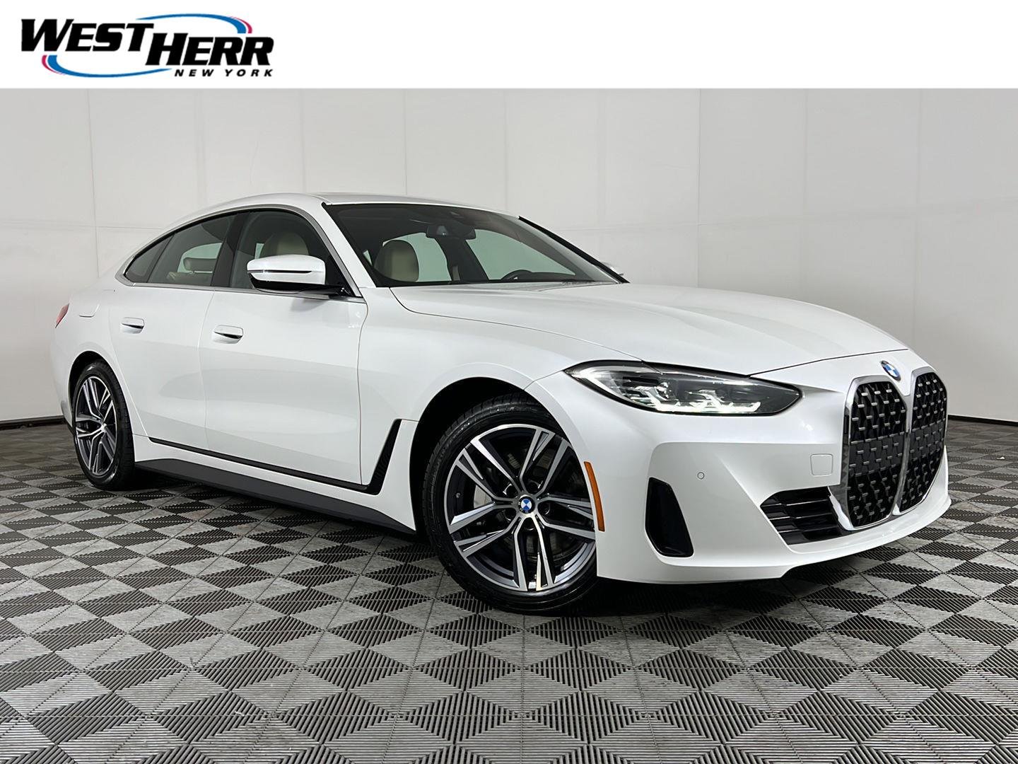 Used 2023 Mineral White Metallic BMW 430i xDrive image 1