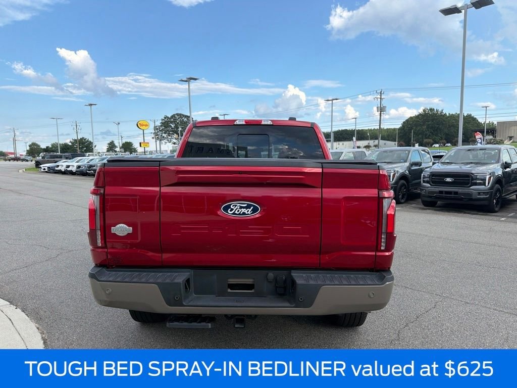 Certified Used 2025 Rapid Red Metallic Tinted Clearcoat Ford King Ranch image 6