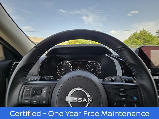 Certified Used 2025 White Nissan SV image 25