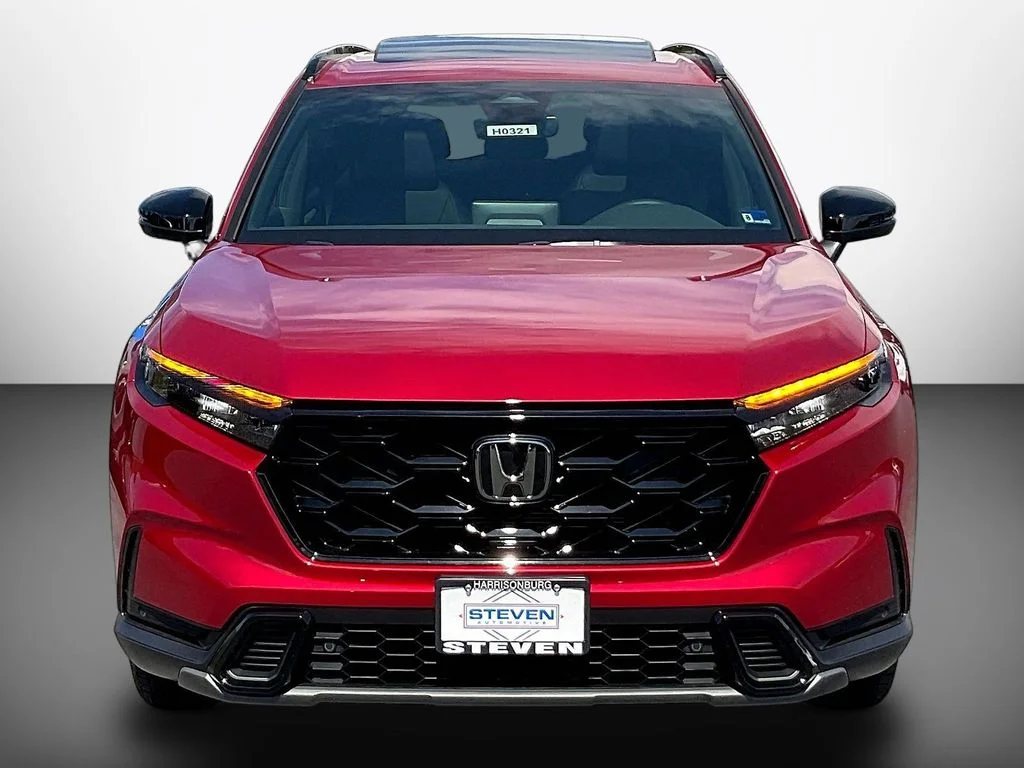 New 2026 Radiant Red Metallic Honda AWD Sport-L Hybrid image 2