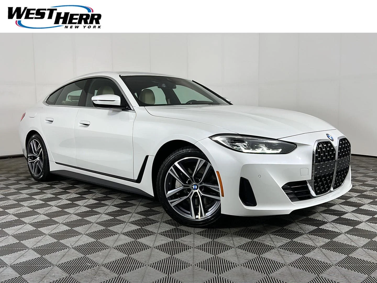 Used 2023 Mineral White Metallic BMW 430i xDrive image 1