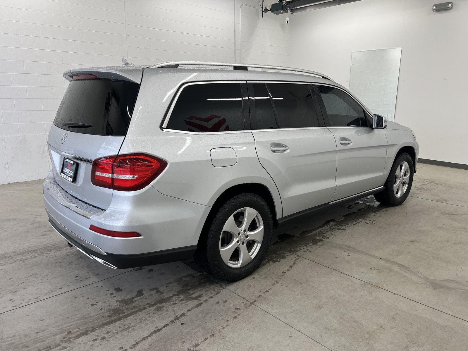 Used 2017 Iridium Silver Metallic Mercedes-Benz GLS 450 image 4