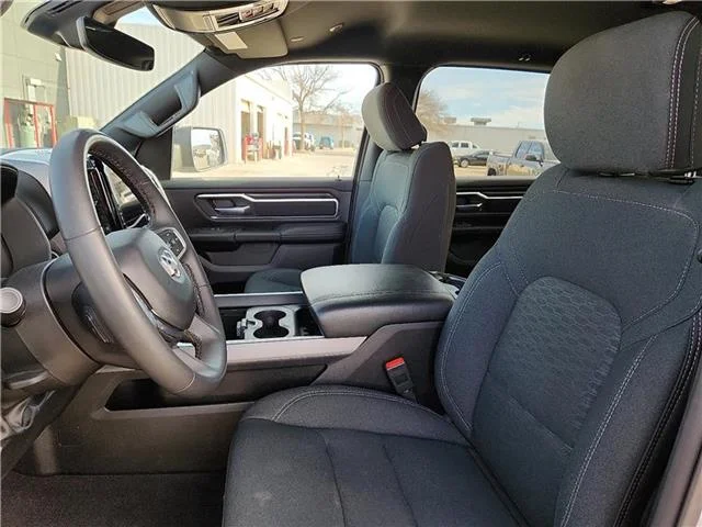 Used 2025 Bright White Clearcoat RAM Big Horn/Lone Star 4x4 Crew Cab 144.5 in. WB image 12