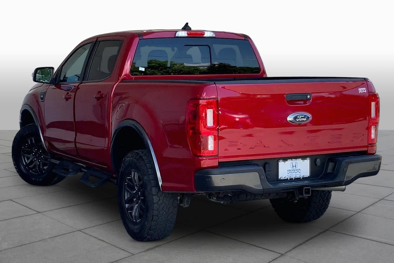 Used 2021 Rapid Red Metallic Tinted Clearcoat Ford LARIAT image 11