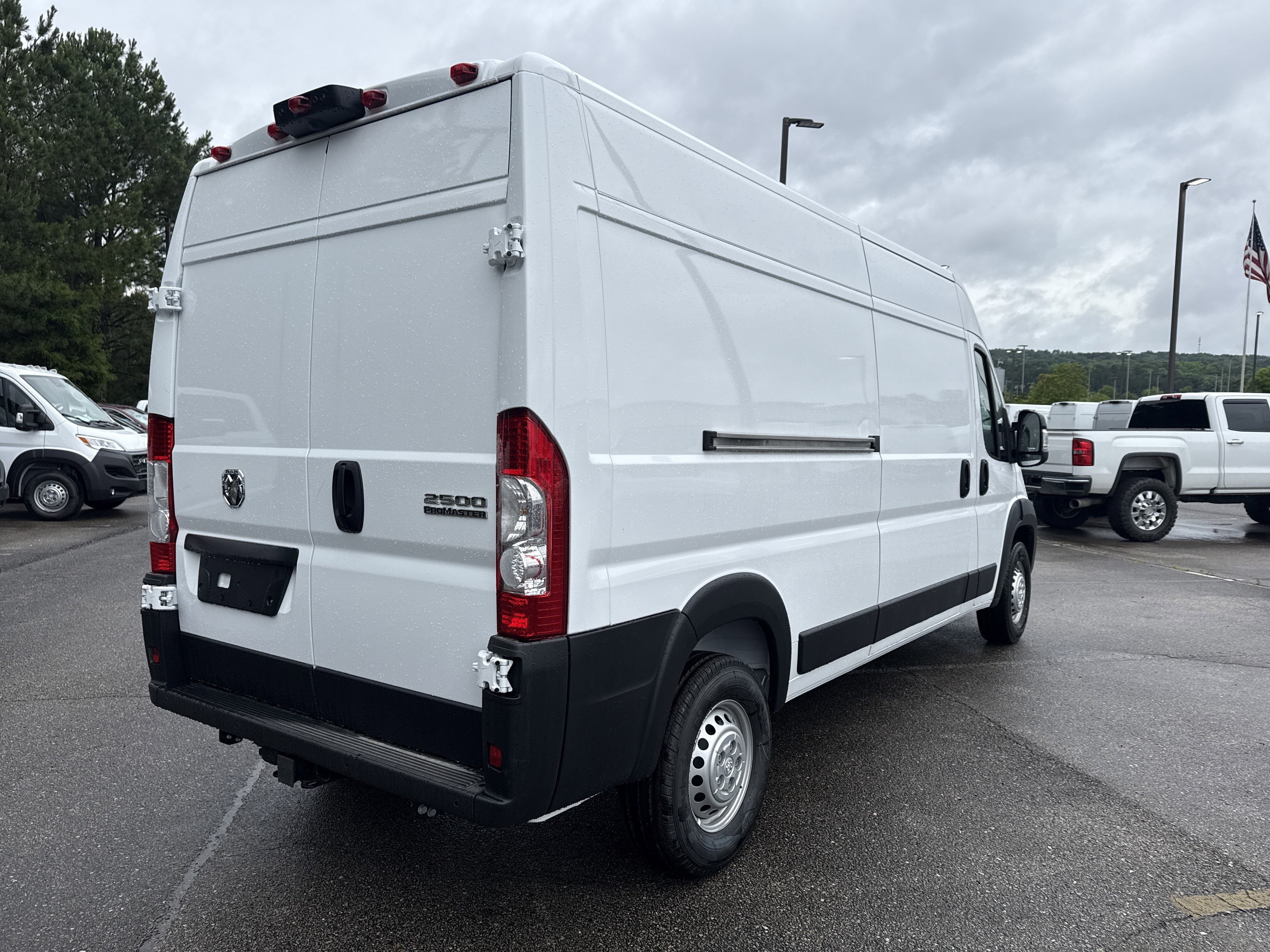 New 2026 Bright White Clearcoat RAM High Roof image 7