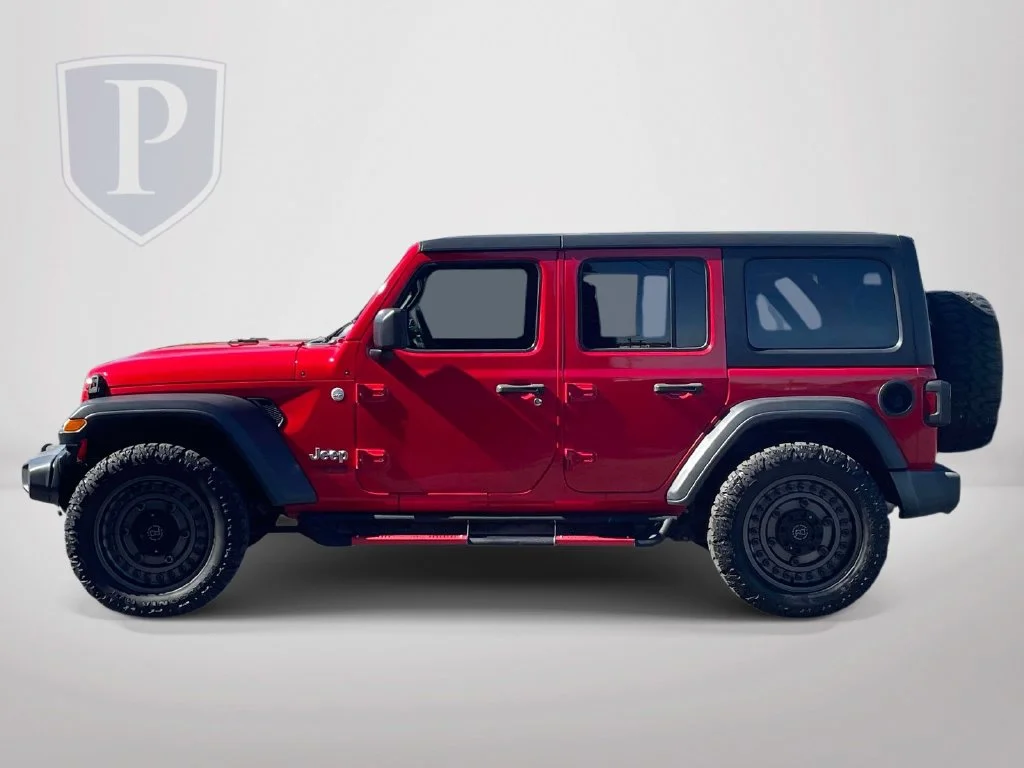 Used 2020 Red Jeep Unlimited Sport S image 5