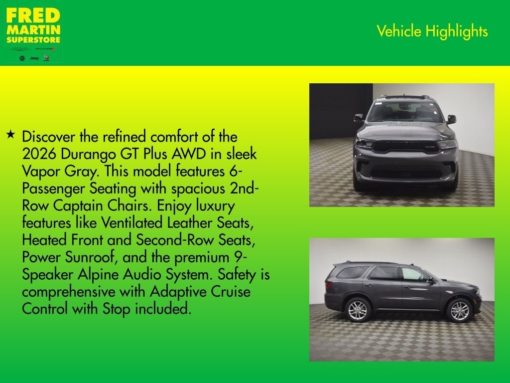 New 2026 Vapor Gray Exterior Paint Dodge GT Plus image 8
