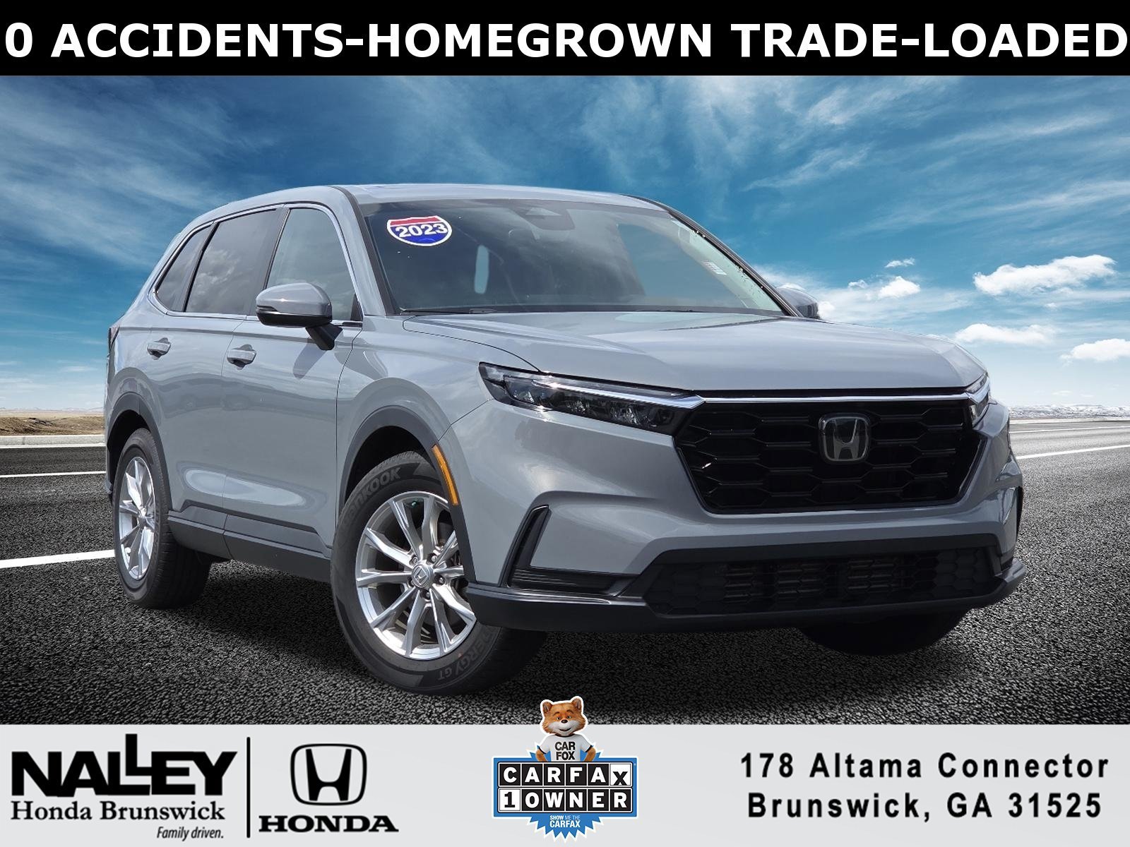 Used 2023 Urban Gray Honda EX image 1