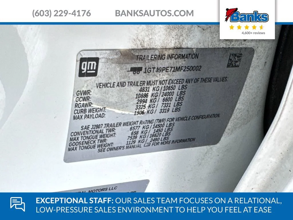 Certified Used 2021 SUMMIT WHITE GMC AT4 image 9