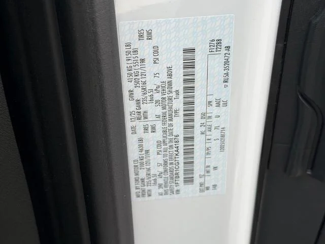 New 2026 Oxford White Ford Cargo Van image 26