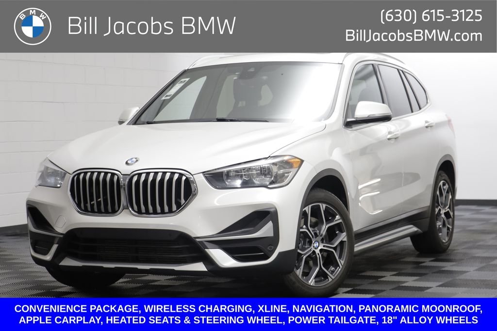 Used 2021 Mineral White Metallic BMW xDrive28i image 1